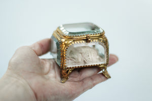 Antique French Victorian Jewelry Box