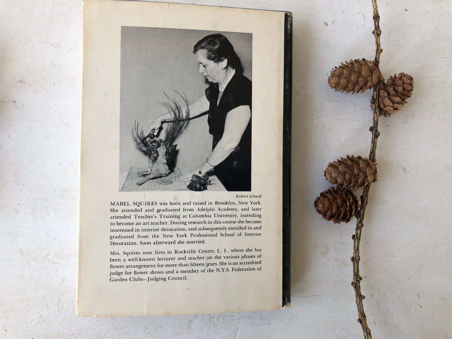 Vintage Book, The Art of Drying Plants and Flowers by Mabel Squires (1958, Hardback)