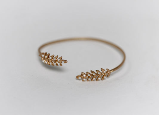 Stems and Pearls Bracelet- Discounted Version