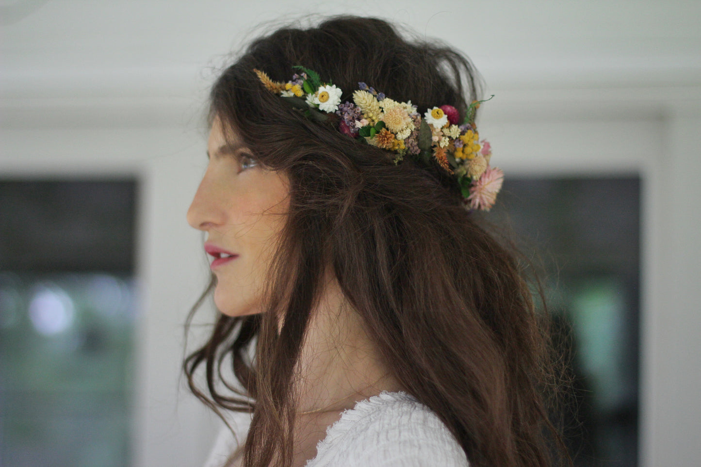 Pre-Order * Dried Flowers Goddess Crown