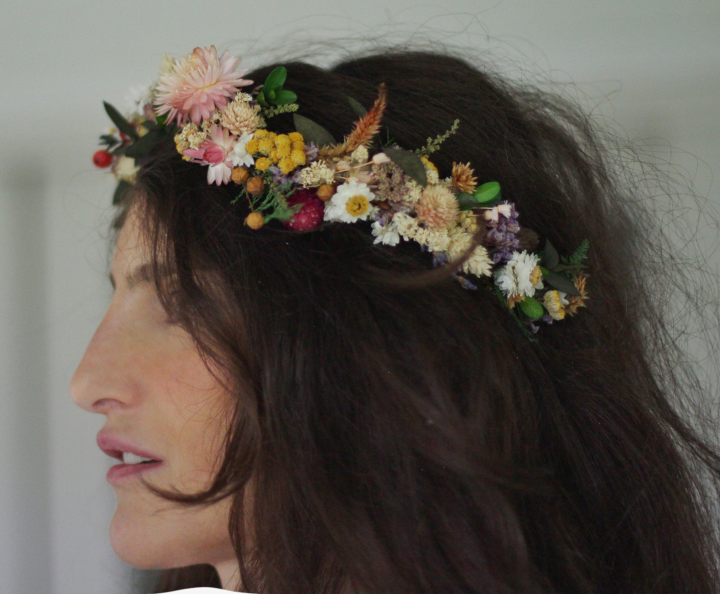 Pre-Order * Dried Flowers Goddess Crown