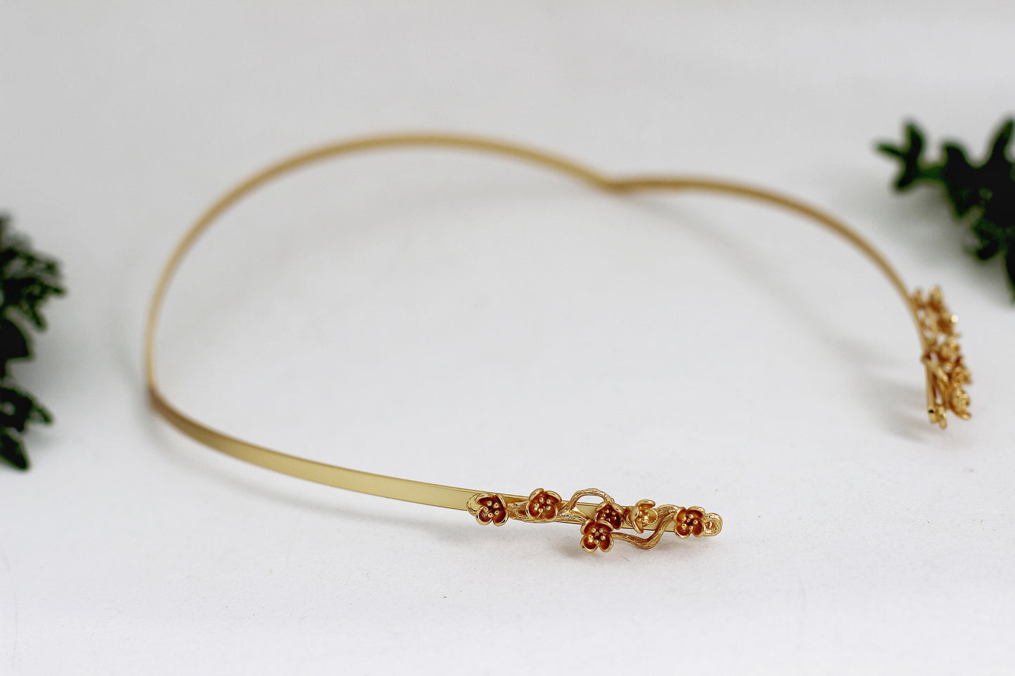 Short Sakura Blossom Goddess Crown