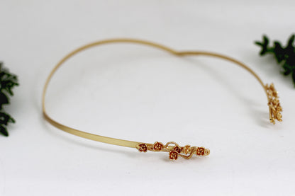 Short Sakura Blossom Goddess Crown