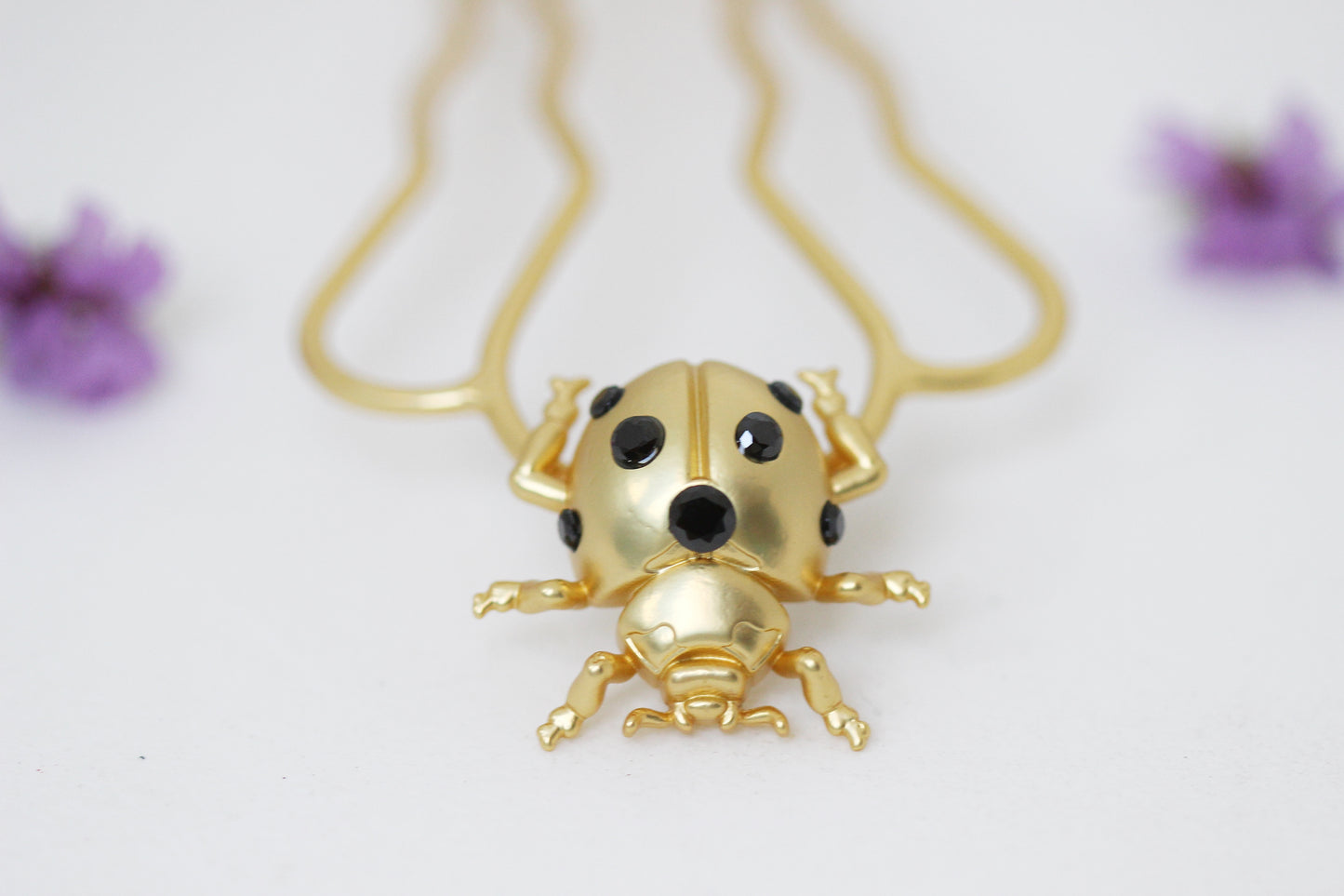 Lucky Ladybug Hair Pin