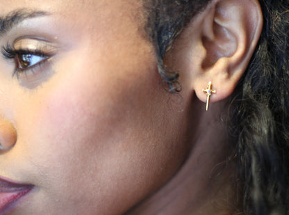 Sword Earrings