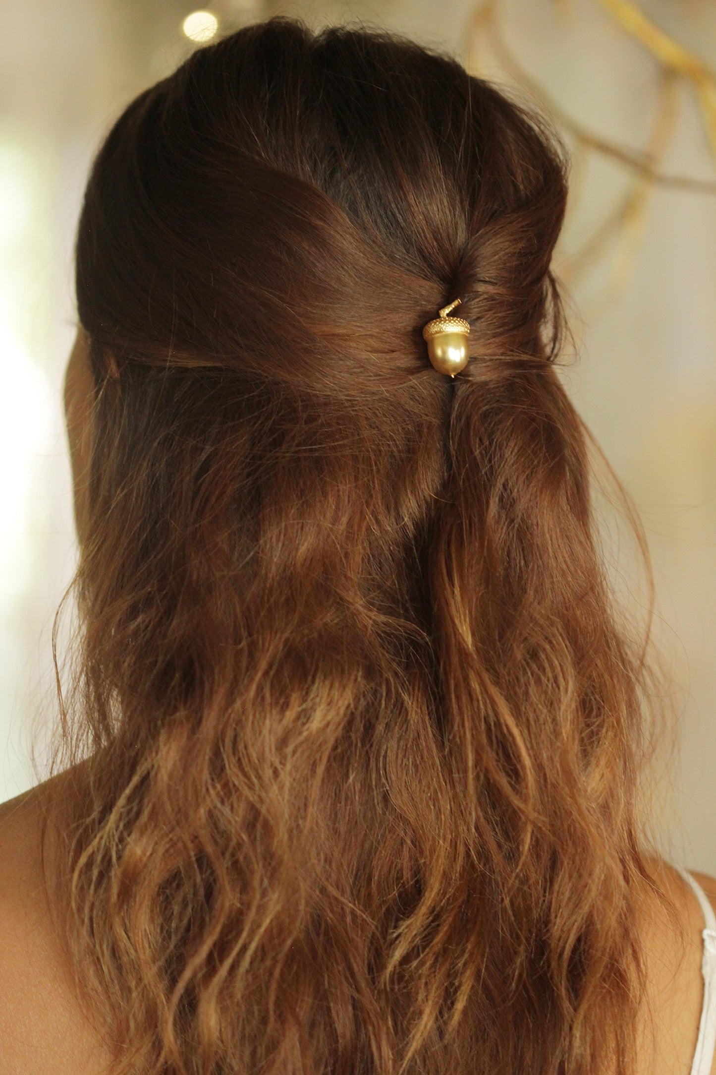 Baby Acorn Hair Prong