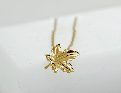 Baby Maple Leaf Hair Pin