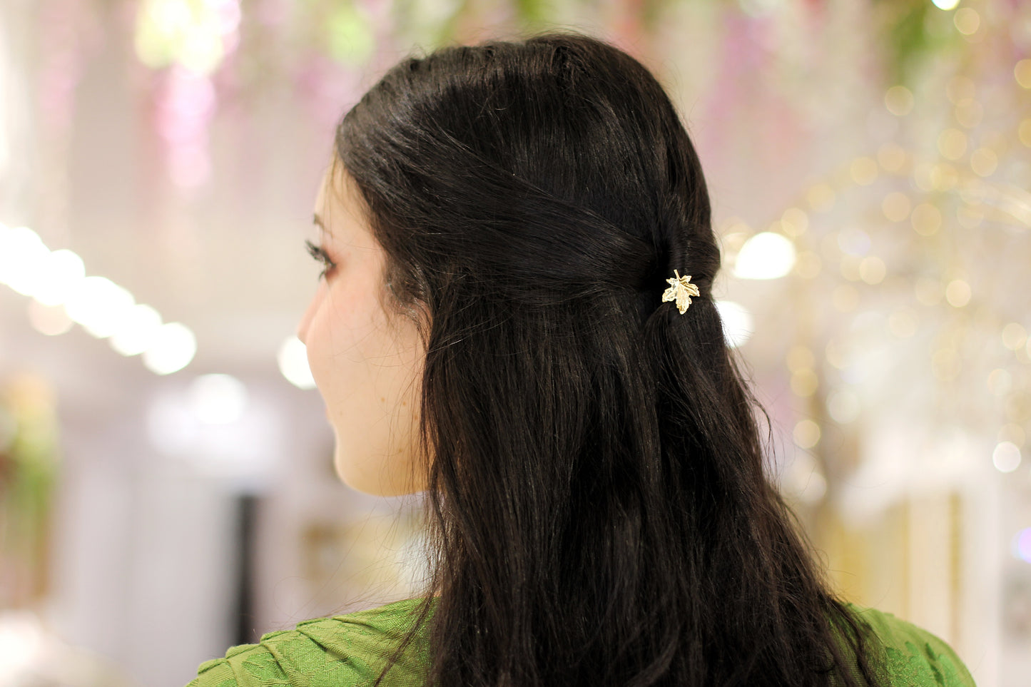 Baby Maple Leaf Hair Pin