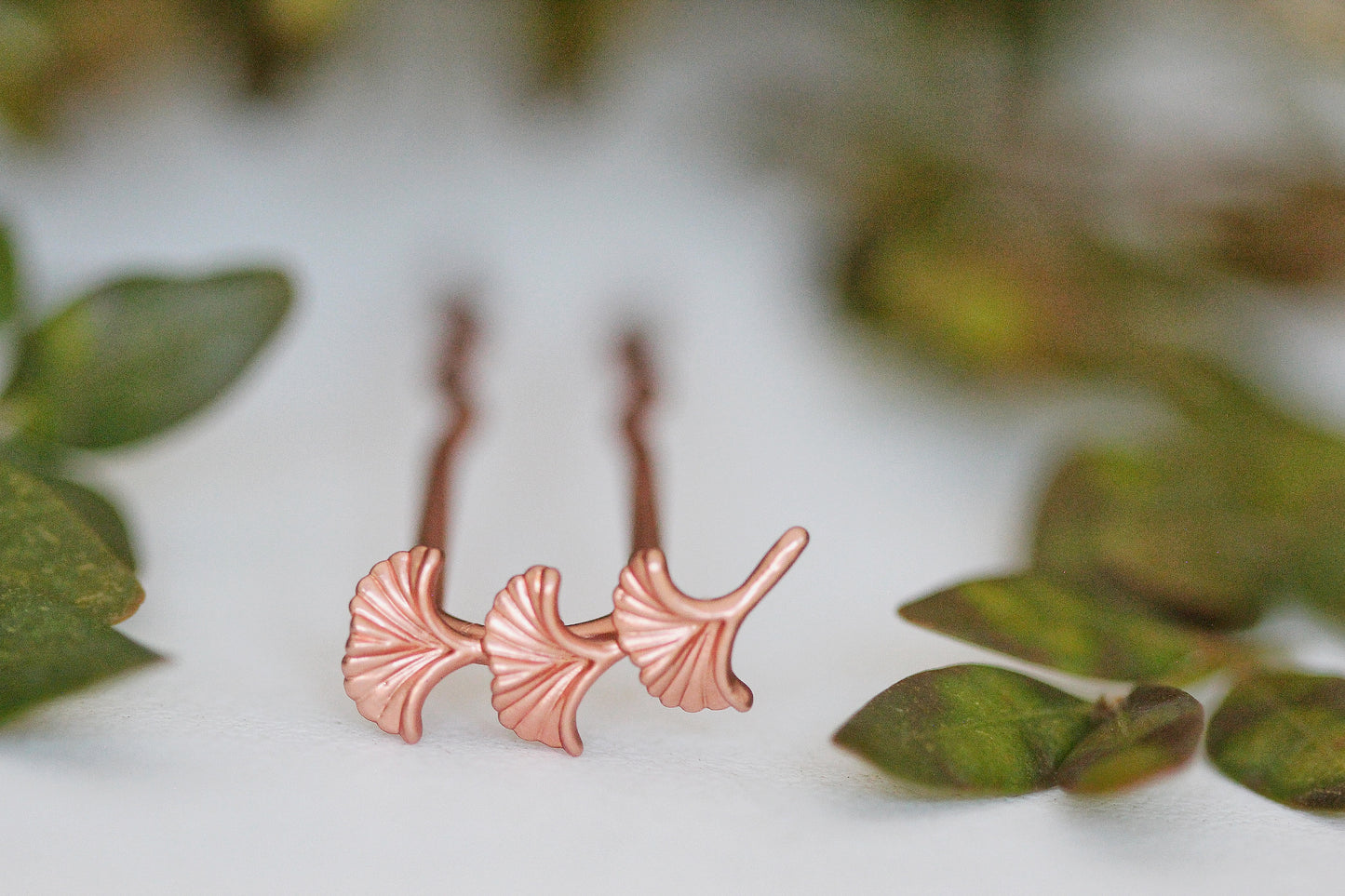 Preorder * Small Ginkgo Leaves Hair Prong