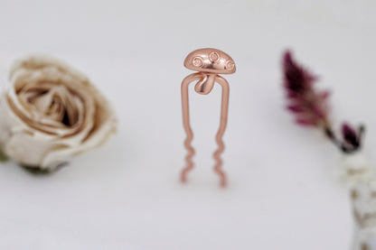 Tiny Mushroom Hair Prong