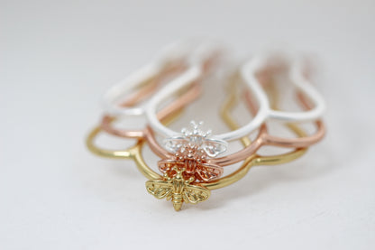Mini Spring Bee Hair Pin