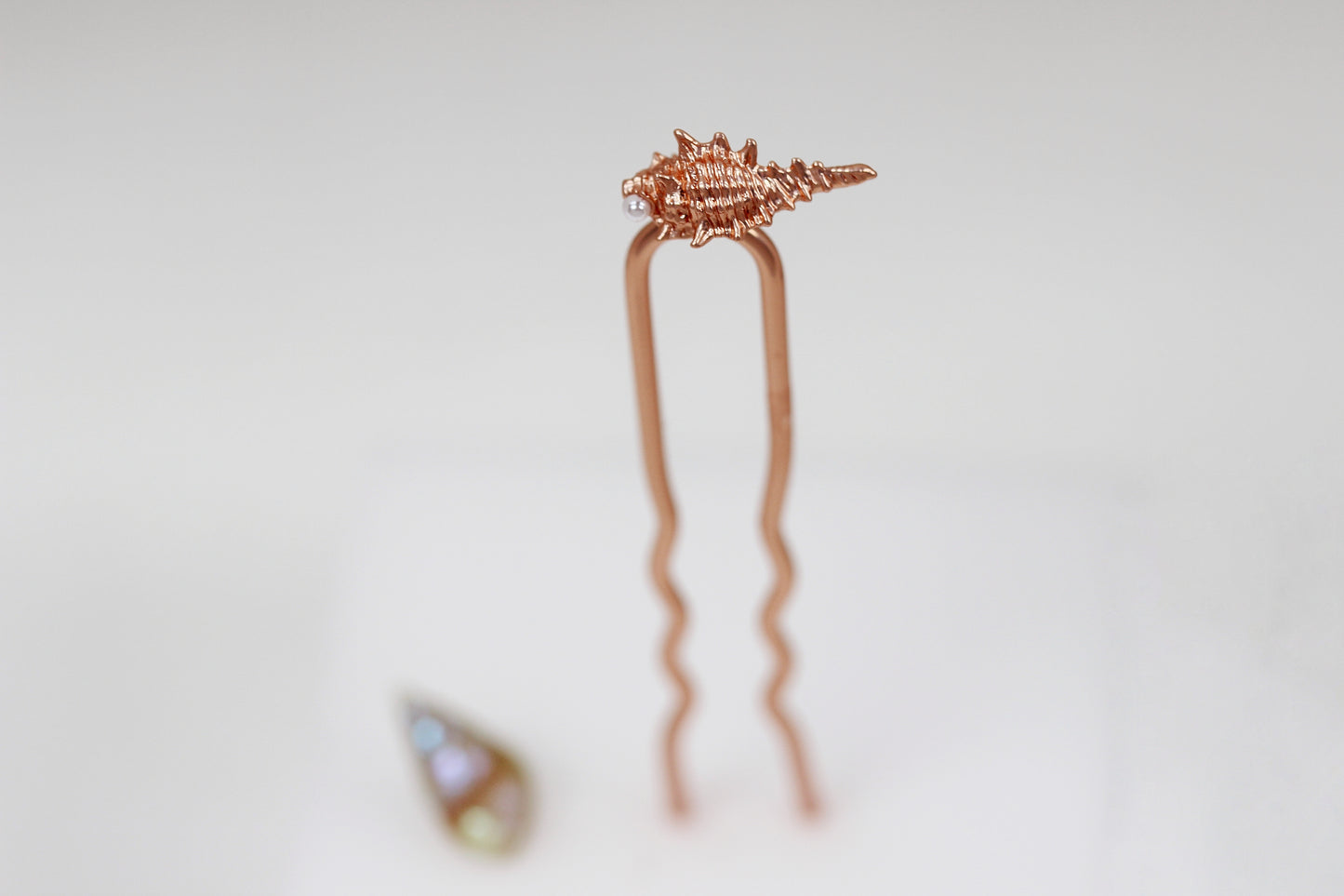 Baby Spiky Conch Seashell Hair Pin