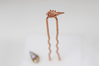Baby Spiky Conch Seashell Hair Pin