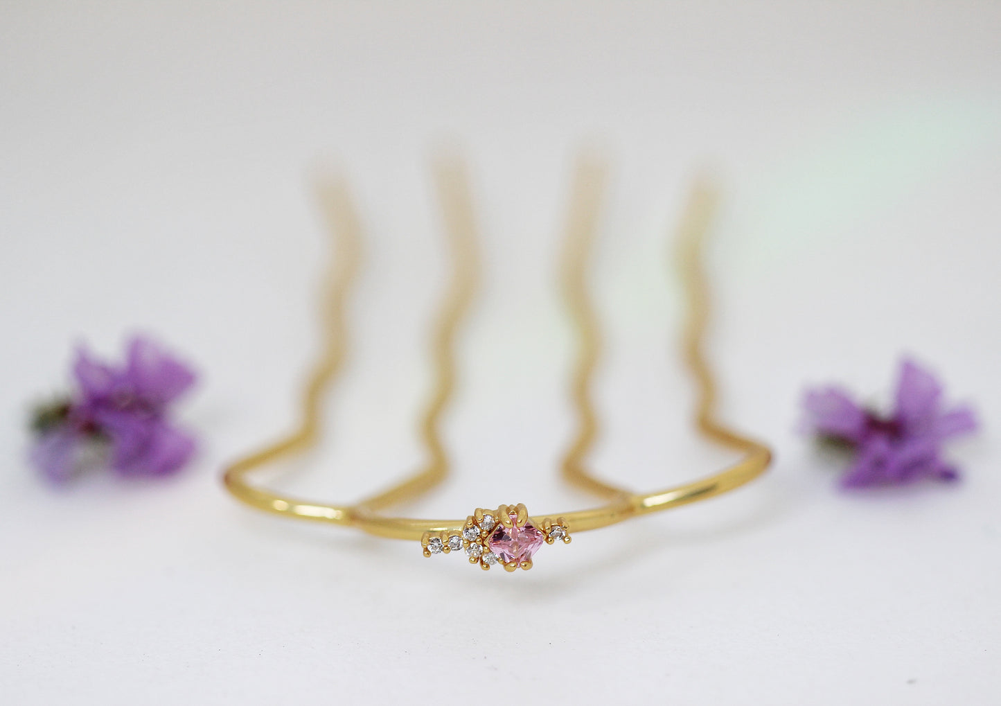 Pink Sparkle Pin Duo- 2 piece Set