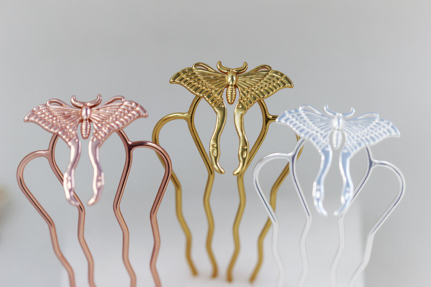 Luna Moth Hair Prong