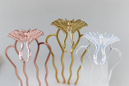 Luna Moth Hair Prong