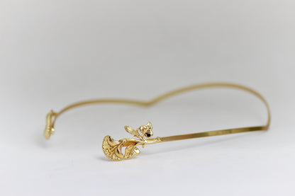 Morning Glory Flowers Goddess Crown