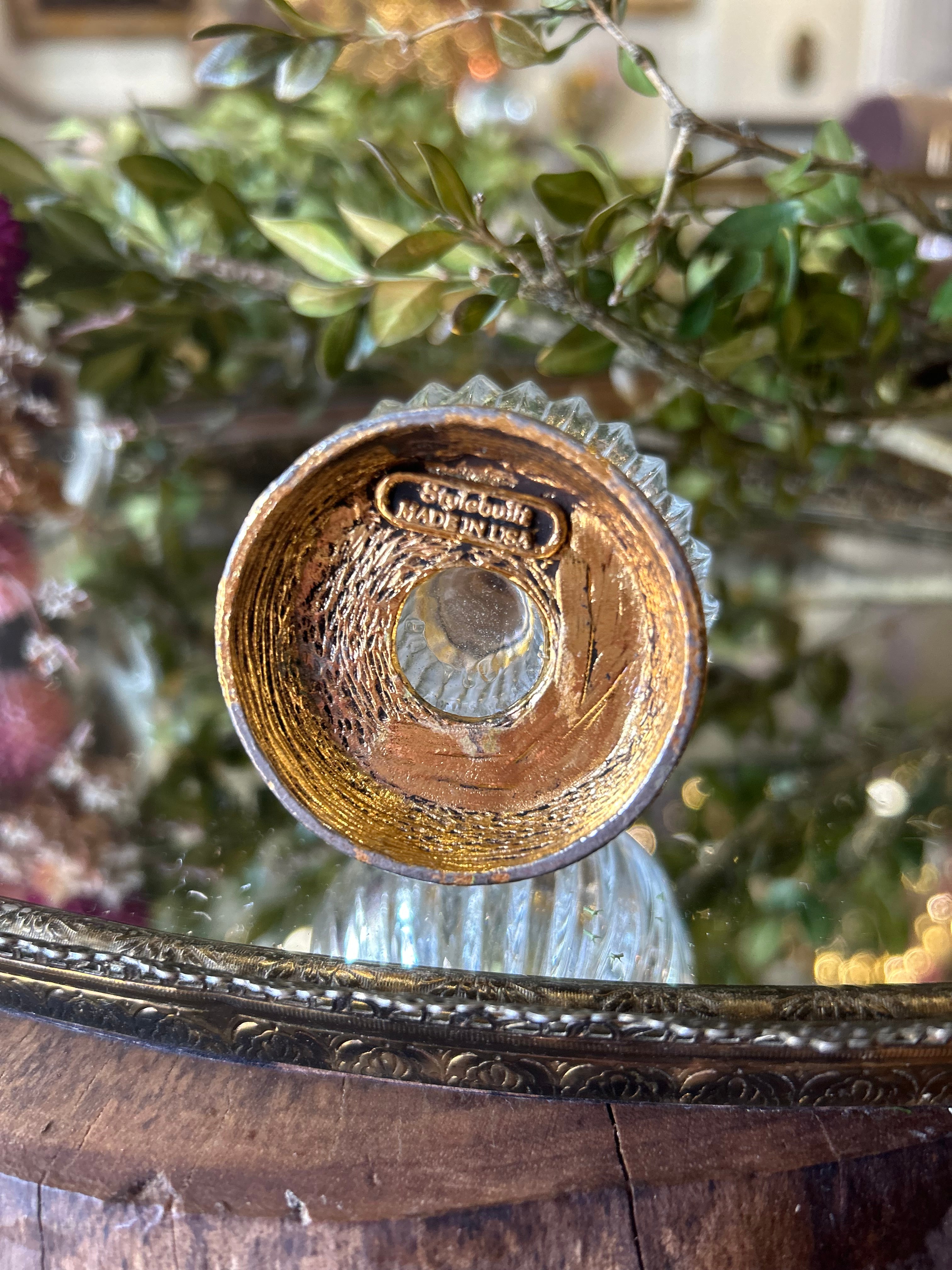 Antique Birds of Paradise Perfume Bottle