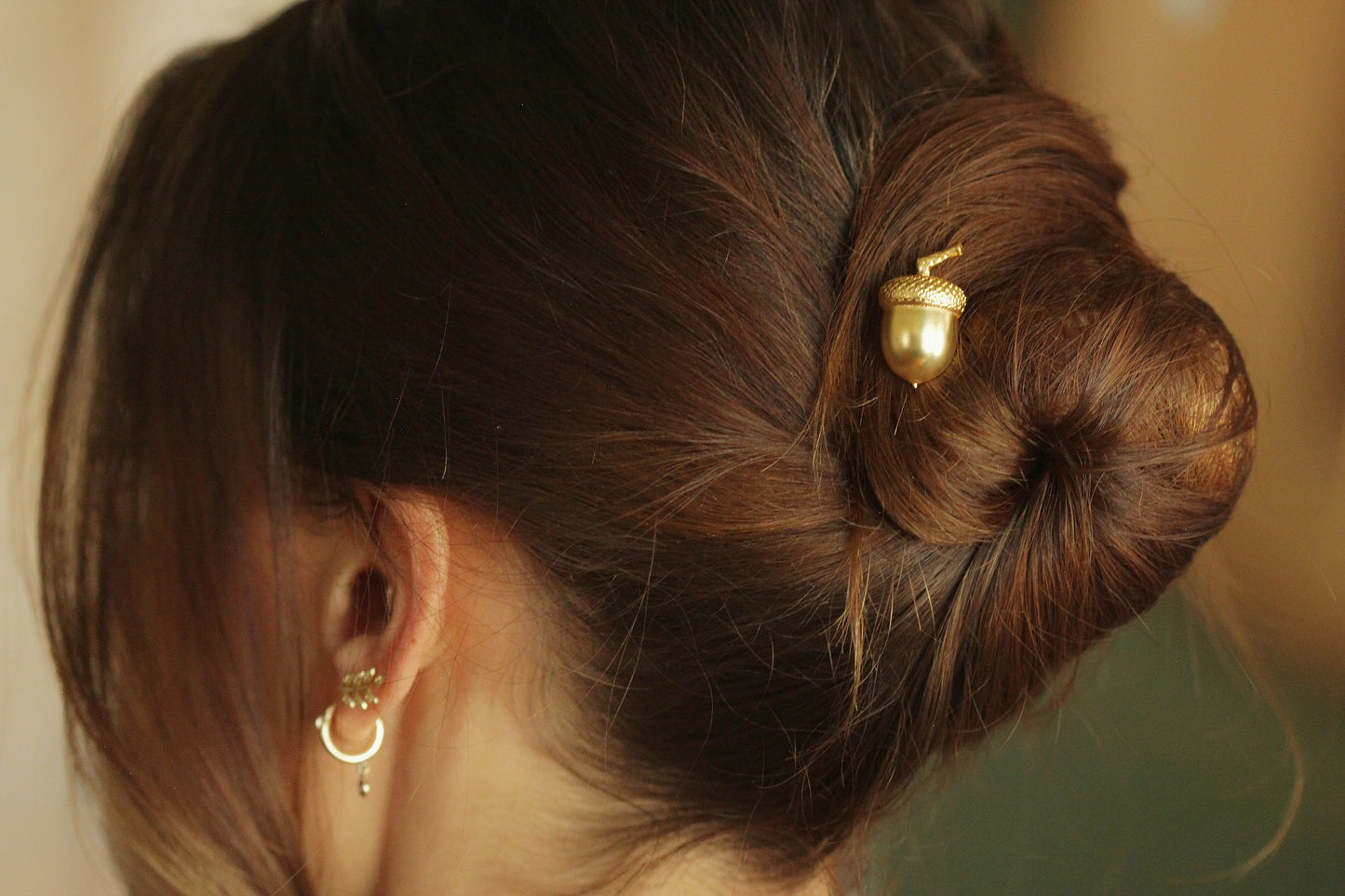 Baby Acorn Hair Prong