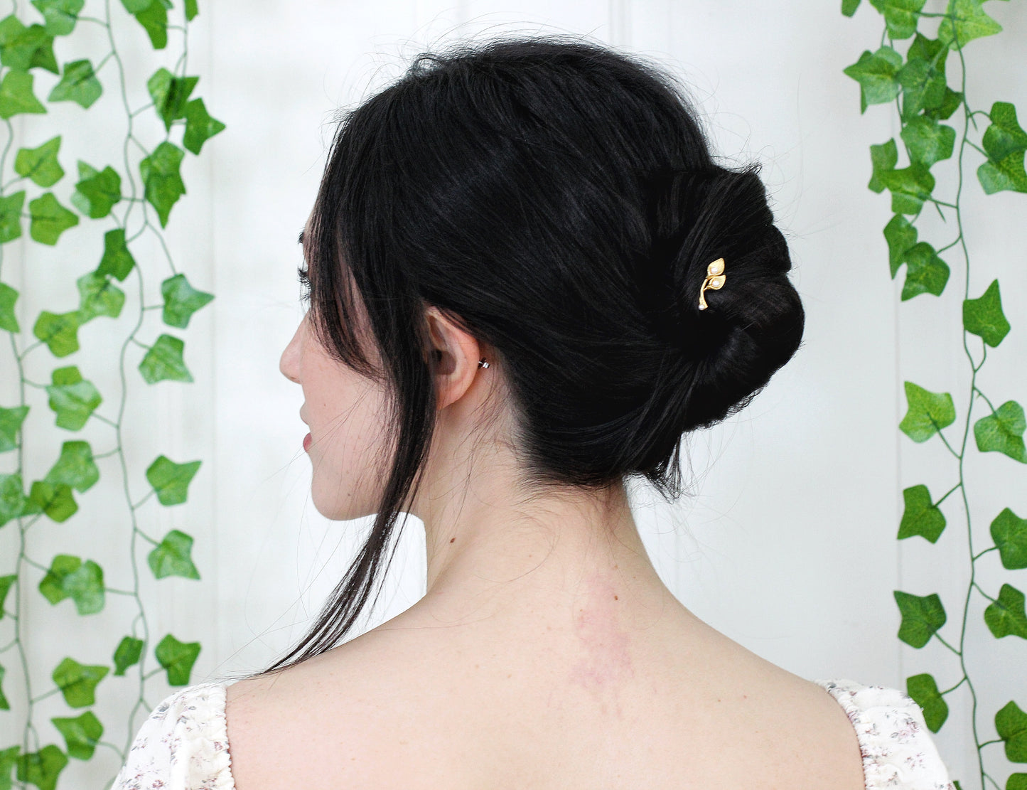 Mini Calla Lily Hair Prong