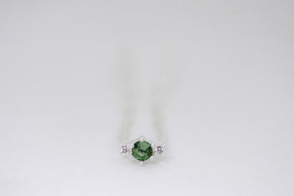 Mini Sage Sparkle Hair Pin