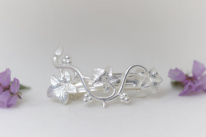 Wild Ivy Leaves Barrette