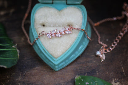Forest Nymph Crystal Necklace