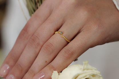 Cleo Snake Ring