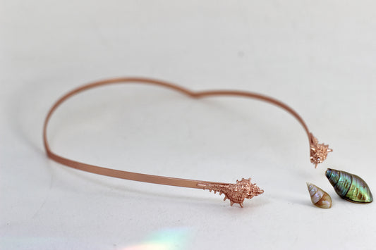 Siren Conch Goddess Crown