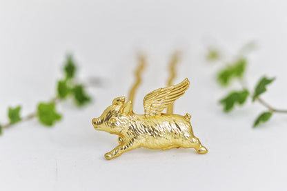 Baby Pig Hair Pin