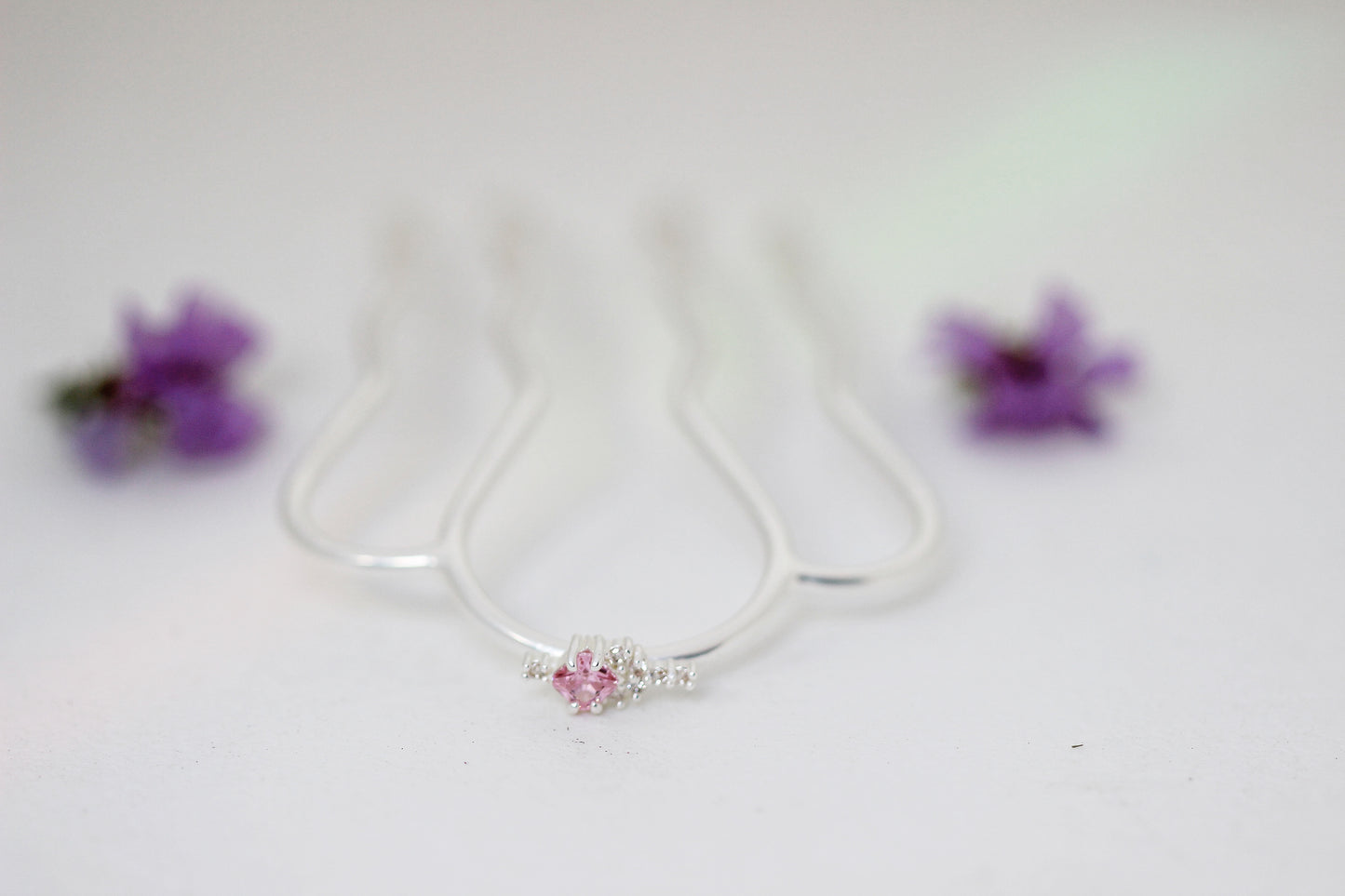 Pink Sparkle Hair Pin