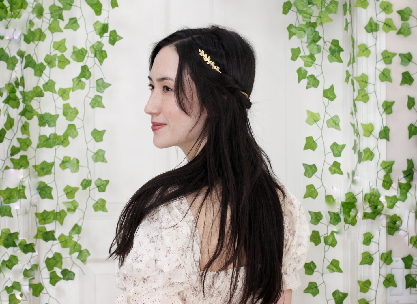 Wild Olive Branch Goddess Crown