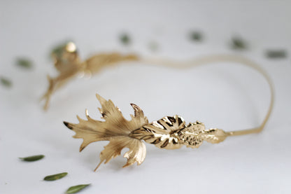 Made to Order * Royal Oak Leaves Goddess Crown