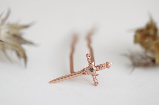 Baby Sword Hair Prong