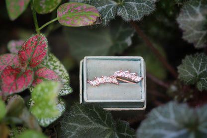 Tiny Crystals Ear Cuff