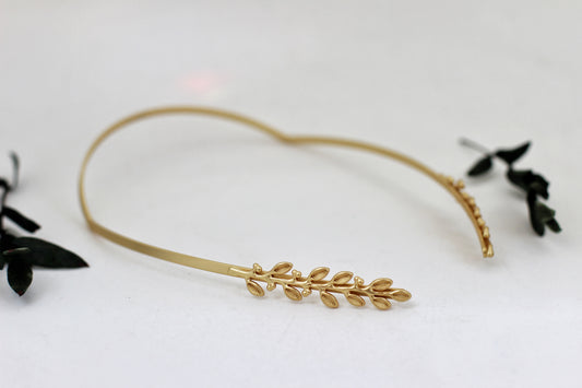 Wild Olive Branch Goddess Crown