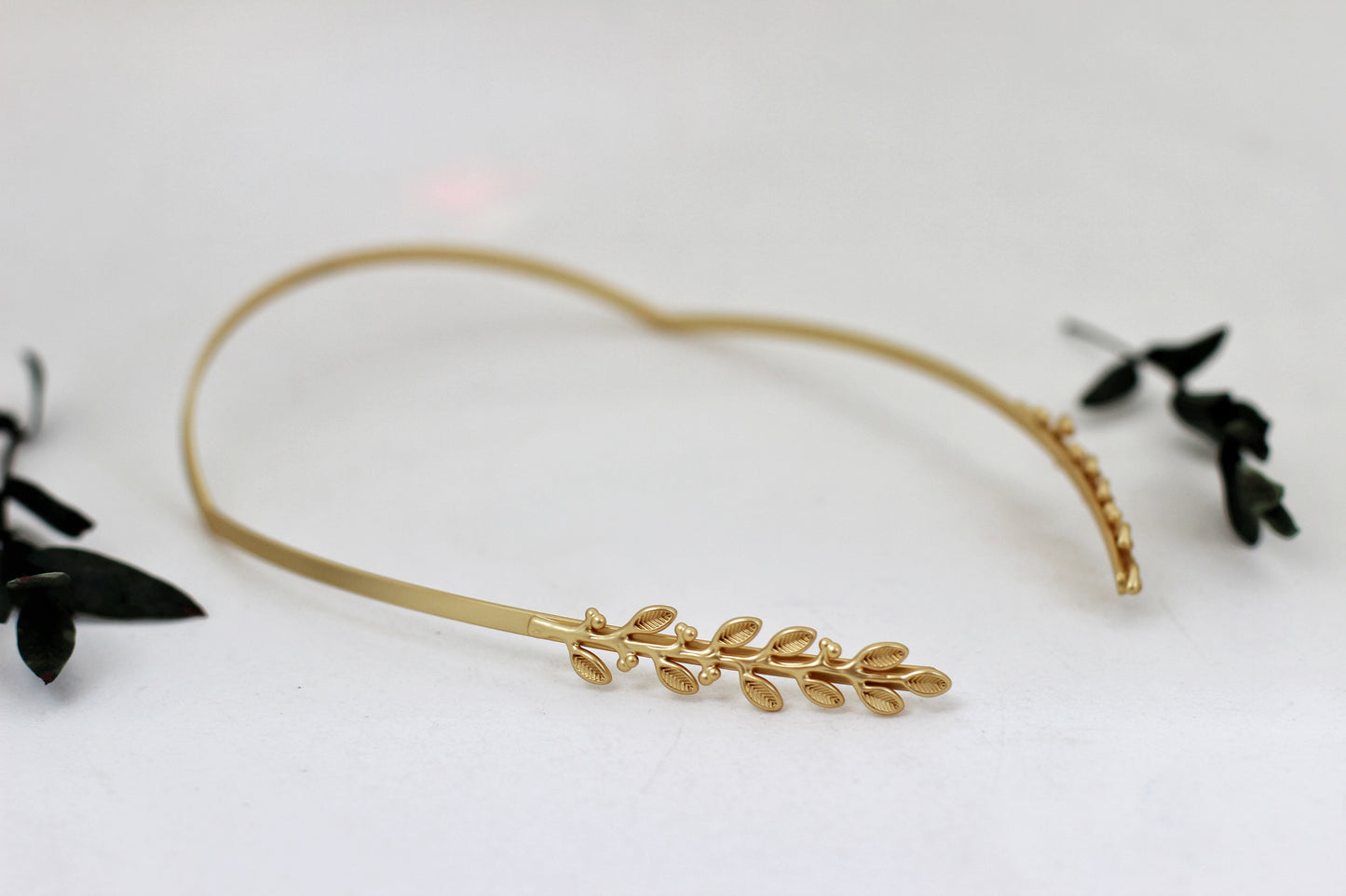 Wild Olive Branch Goddess Crown