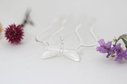 Spring Dragonfly Hair Pin