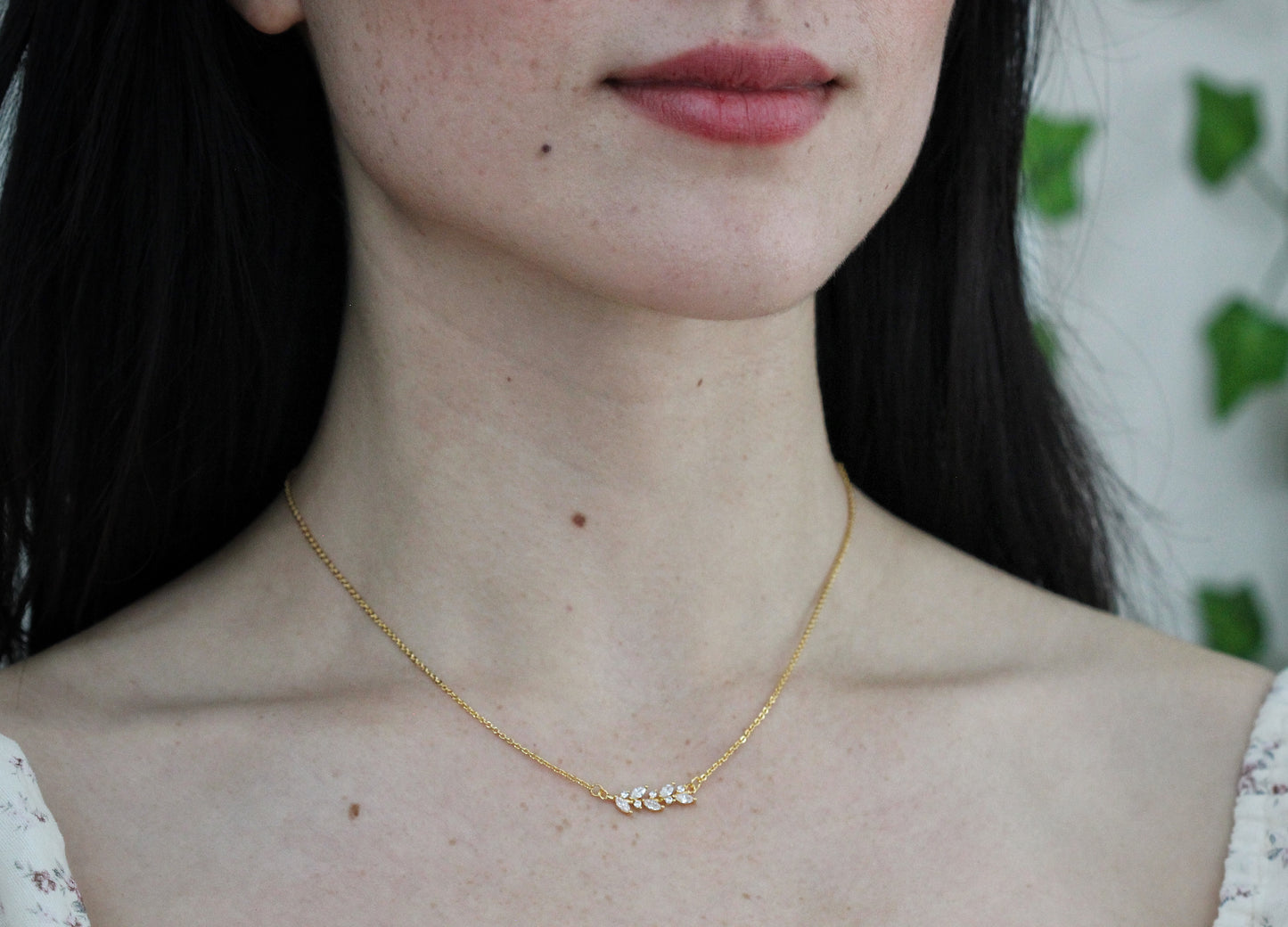 Forest Nymph Crystal Necklace