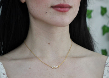 Forest Nymph Crystal Necklace