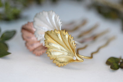 Rose Shrub Leaf Hair Prong