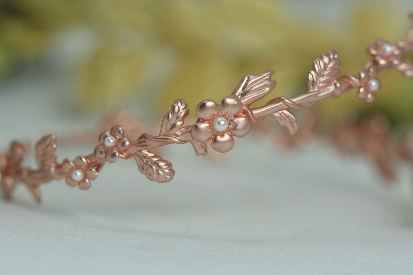 Forget me Not Floral Arm Band