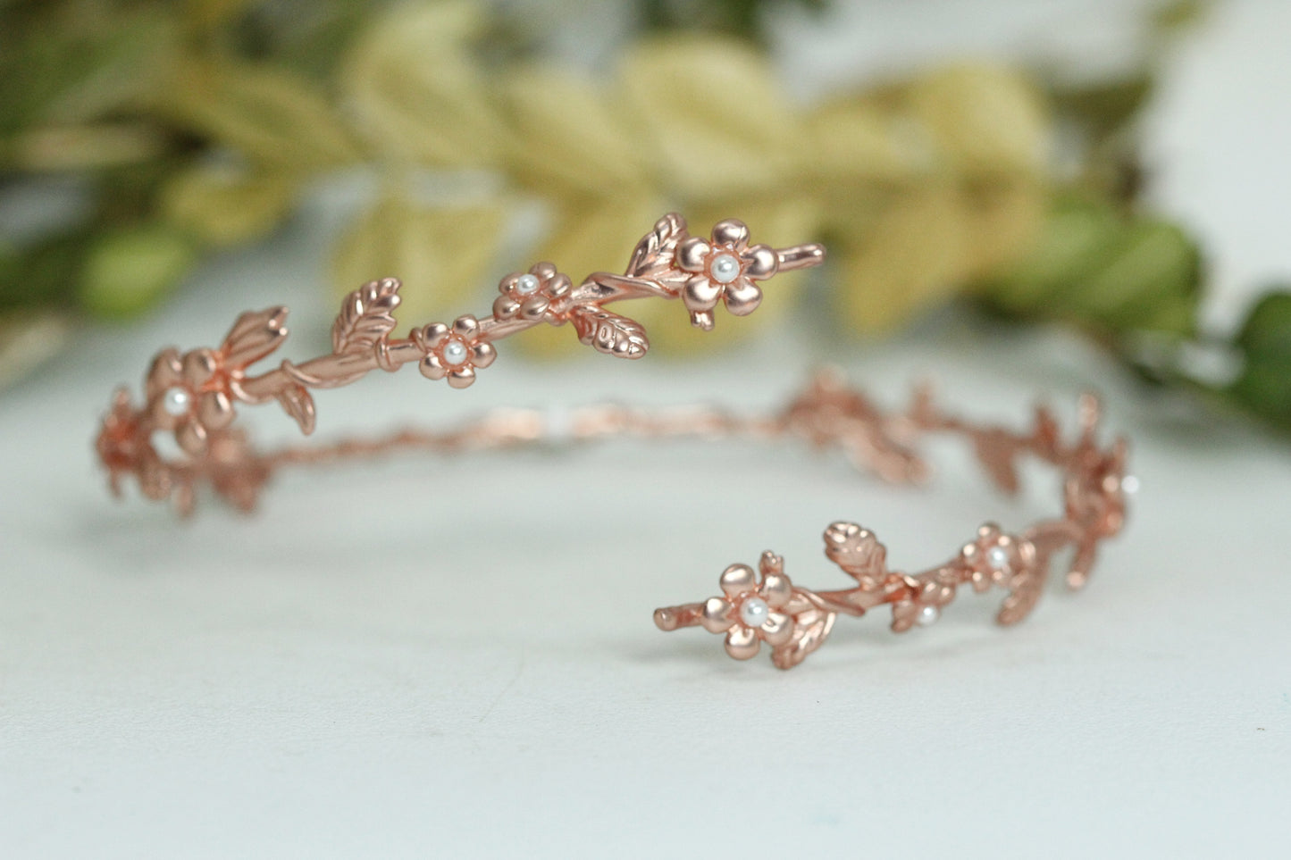 Forget me Not Floral Arm Band