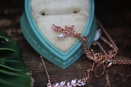Forest Nymph Crystal Necklace