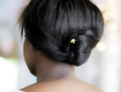 Tiny Mushroom Hair Prong
