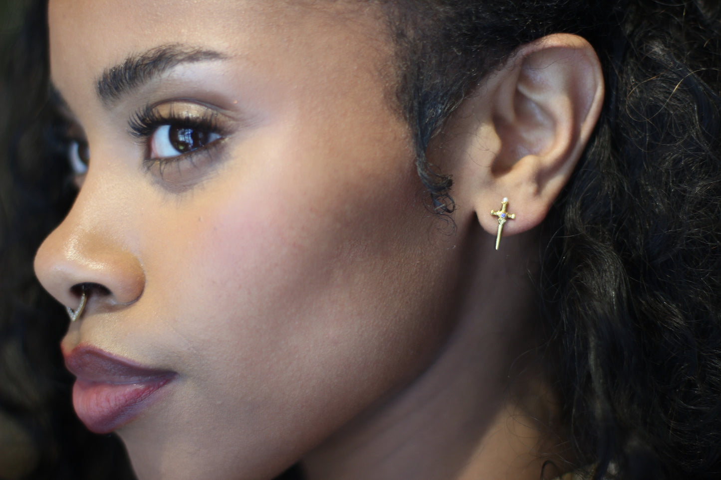 Sword Earrings