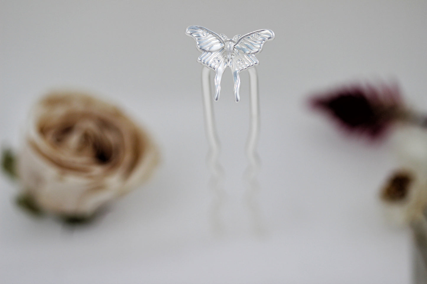 Baby Luna Moth Hair Prong