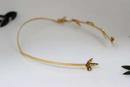 Dryad Asymmetrical Goddess Crown
