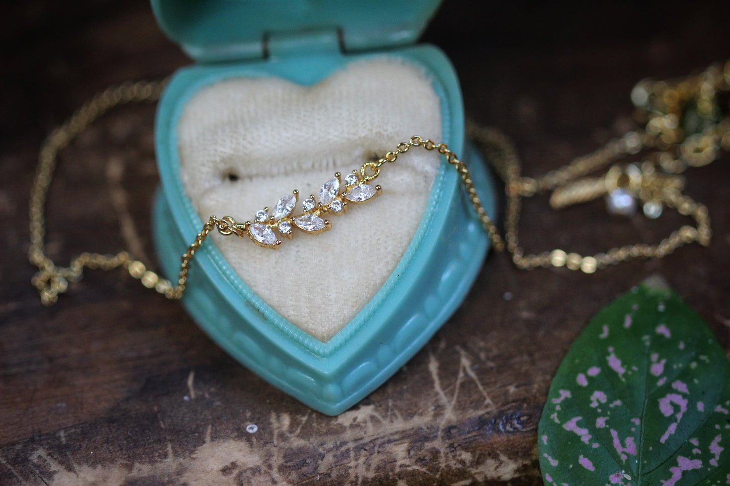Forest Nymph Crystal Necklace