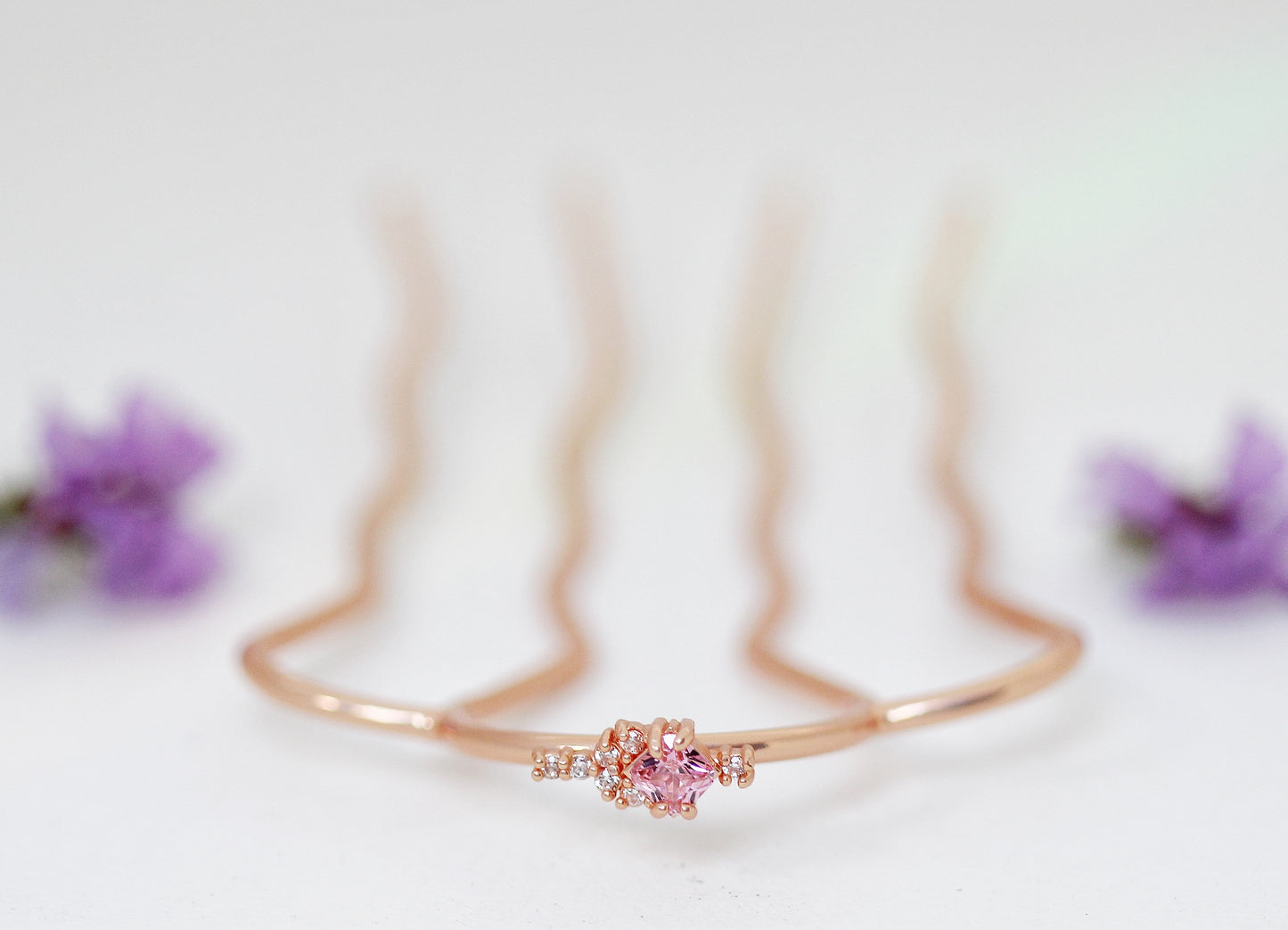 Pink Sparkle Pin Duo- 2 piece Set